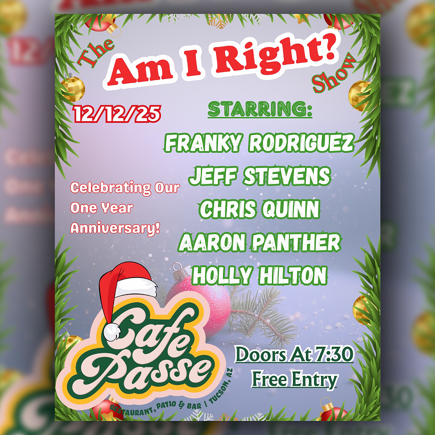 The Am I Right? Show - One Year Anniversary