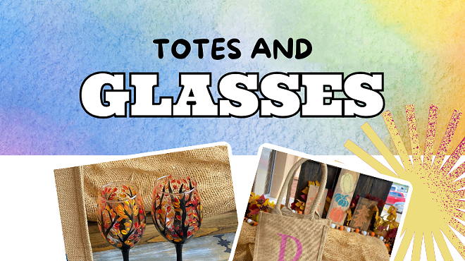 Image: Totes & Glasses Workshop