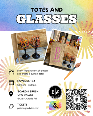 Image: Totes & Glasses Workshop