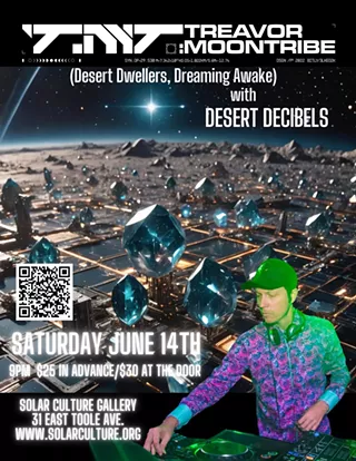 Image: Treavor Moontribe (of Desert Dwellers) with Desert Decibels