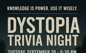 Image: Trivia Night - Dystopias @ Poppin' Off