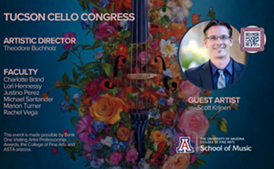 Image: Tucson Cello Congress Young Artist Competition Concert featuring Scott Krijnen