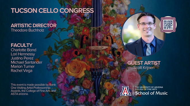 Image: Tucson Cello Congress Young Artist Competition Concert featuring Scott Krijnen