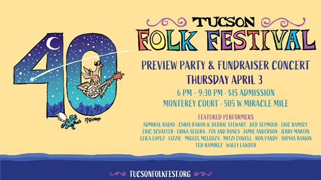 Image: Tucson Folk Festival Kickoff Party and Fundraiser Concert