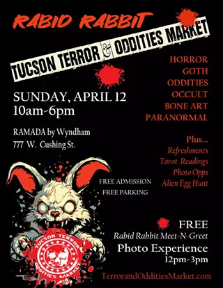 Image: Tucson Terror & Oddities "Rabid Rabbit" Market