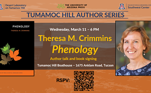 Image: Tumamoc Author Series: Theresa Crimmins