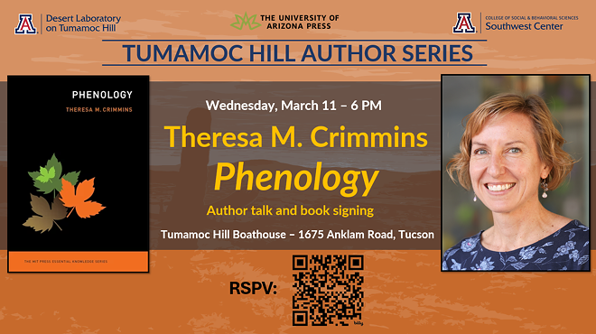 Image: Tumamoc Author Series: Theresa Crimmins