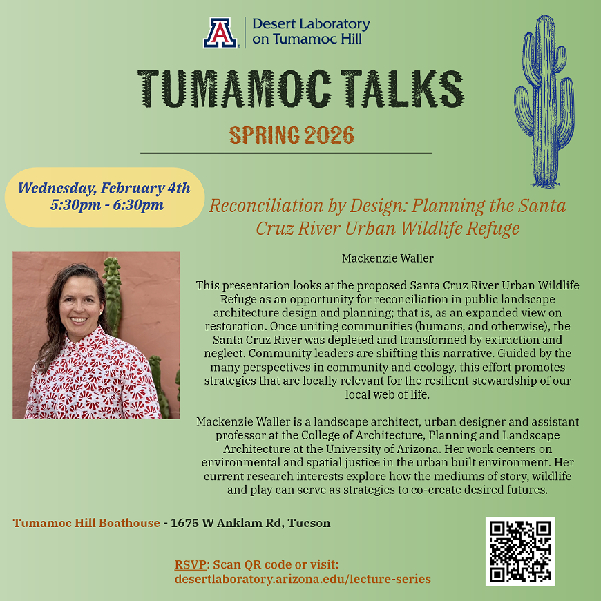 February 4th Tumamoc Talk
