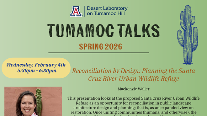Image: Tumamoc Talks: Reconciliation by Design: Planning the Santa Cruz River Urban Wildlife Refuge