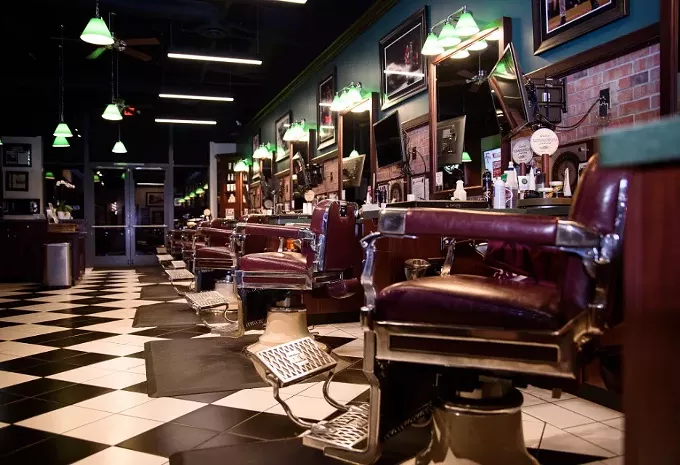 A Nod to Tradition: V’s Barbershop created a mental escape