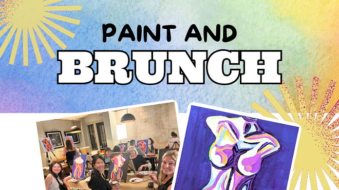 Image: &lsquo;Violet Venus&rsquo; Paint and Sip Brunch