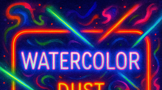 Image: Watercolor & Dust Bunnies