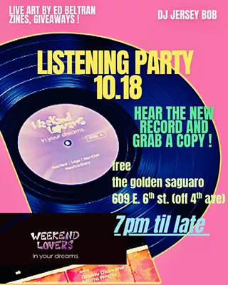 Image: Weekend Lovers Listening Party