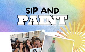 Image: &lsquo;Wine Time&rsquo; Paint and Sip at Westward Look