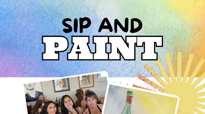 Image: &lsquo;Wine Time&rsquo; Paint and Sip at Westward Look