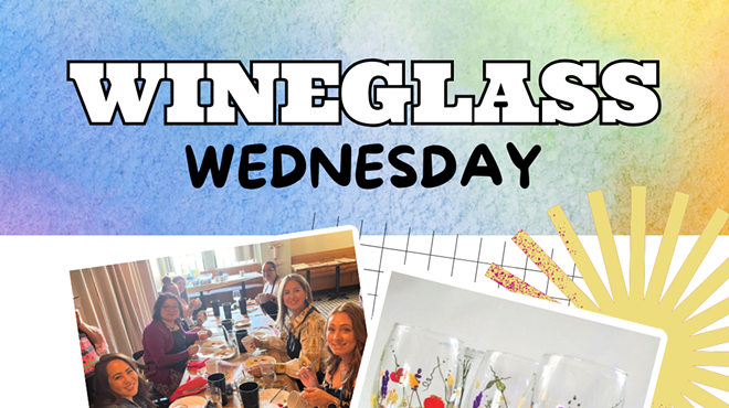 Image: Wineglass Wednesday Paint and Sip + Wine Specials